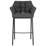 Стул барный DOBRIN LUCAS (серая ткань (F-22))