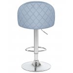Стул барный DOBRIN MILANA (пудрово-голубой велюр (MJ9-74))