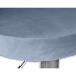 Стул барный DOBRIN MILANA (пудрово-голубой велюр (MJ9-74))