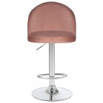 Стул барный DOBRIN MILANA (пудрово-розовый велюр (MJ9-32))