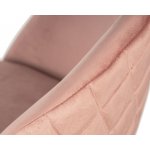 Стул барный DOBRIN MILANA (пудрово-розовый велюр (MJ9-32))
