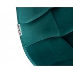 Стул барный DOBRIN NICOLE (черные матовые ножки, морской волны велюр (108-119))