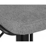 Стул барный DOBRIN OLIVER (серая ткань (FLY1347-17))