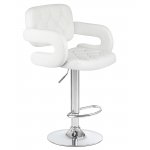 Стул барный DOBRIN TIESTO (белый)