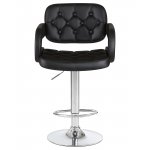 Стул барный DOBRIN TIESTO (чёрный)