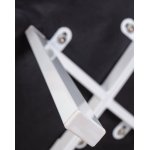 Стул обеденный DOBRIN ALEX SQUARE (белые ножки, розовый велюр (V108-15))