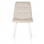 Стул обеденный DOBRIN CHILLY (Кремовый Holland 05, основание белое)