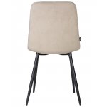 Стул обеденный DOBRIN CHILLY ROMBO (Капучино Simple 05, основание черное)