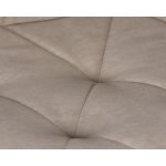 Стул обеденный DOBRIN CHILLY ROMBO (Капучино Simple 05, основание черное)