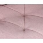 Стул обеденный DOBRIN CHILLY ROMBO (Розовый Simple 03, основание черное)