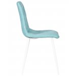 Стул обеденный DOBRIN CHILLY ROMBO (Тиффани Simple 51, основание белый)