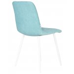 Стул обеденный DOBRIN CHILLY ROMBO (Тиффани Simple 51, основание белый)