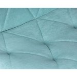 Стул обеденный DOBRIN CHILLY ROMBO (Тиффани Simple 51, основание черное)