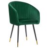 Стул обеденный DOBRIN MARY (зеленый велюр (1922-9))