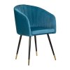 Стул обеденный DOBRIN MARY (морская волна велюр (1922-7))