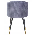 Стул обеденный DOBRIN MARY (серый велюр (1922-19))