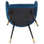 Стул обеденный DOBRIN MARY (синий велюр (1922-20))