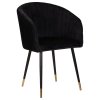 Стул обеденный DOBRIN MARY (черный велюр (1922-21))