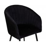Стул обеденный DOBRIN MARY (черный велюр (1922-21))