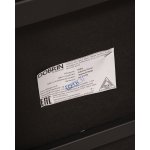 Стул обеденный DOBRIN ROBY (ЭМАЛЬ ЧЕРНЫЙ МУАР велюр Catania Stone)