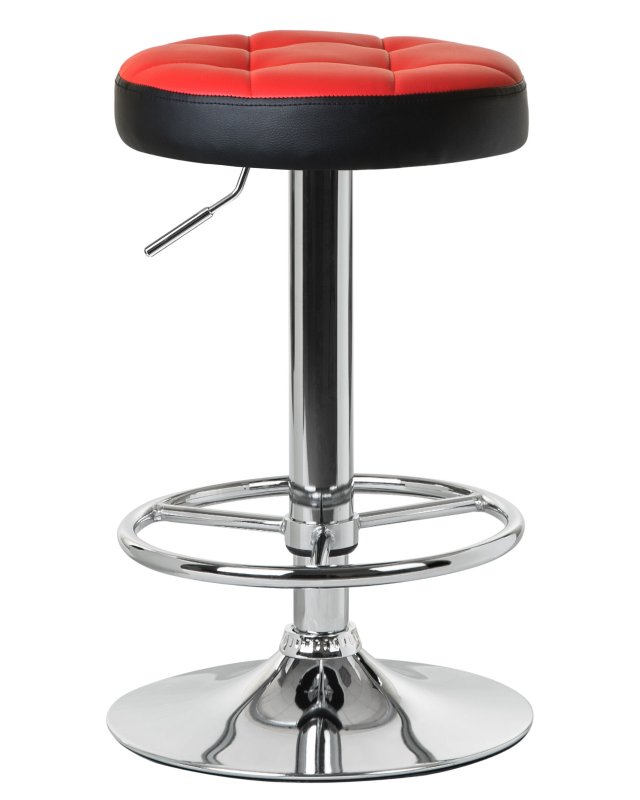 Табурет барный DOBRIN BRUNO (красно-чёрный)