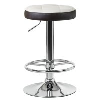 Табурет барный DOBRIN BRUNO (кремово-коричневый)