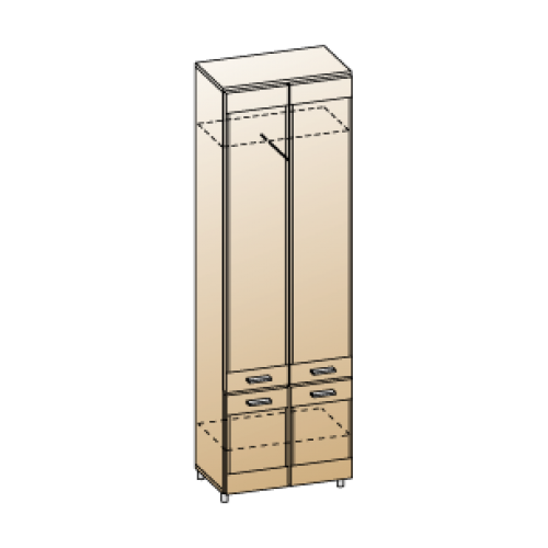 КАМЕЛИЯ Шкаф ШК-2634 КАМЕЛИЯ Шкаф ШК-2634