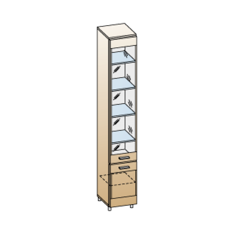 КАМЕЛИЯ Шкаф ШК-2643