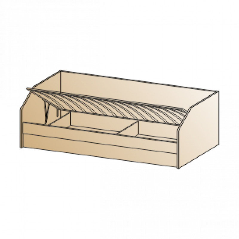 КАРИНА Кровать  КР-118 (0,9*1,9)