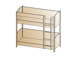 КАРИНА Кровать КР-123 (0,9*1,9*2)