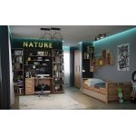 Стеллаж Nature 95, дуб табачный