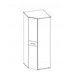 Шкаф угловой Норвуд 156