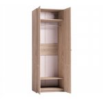 Шкаф распашной для одежды Sherlock 62, дуб сонома