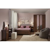 Спальня Sherlock. Комплект 4, орех