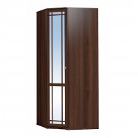 Шкаф угловой с зеркалом Sherlock 10, орех