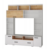 Центральная секция Оскар-18 ОГЦН-2, белый/дуб крафт