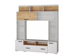 Центральная секция Оскар-18 ОГЦН-2, белый/дуб крафт