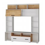 Центральная секция Оскар-18 ОГЦН-2, белый/дуб крафт Центральная секция Оскар-18 ОГЦН-2, белый/дуб крафт