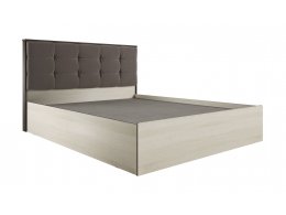 Кровать с настилом ДСП Лирика ЛК-2 140х200, кофе