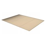 Кровать с настилом ЛДСП Лирика ЛК-2 160х200, карамель