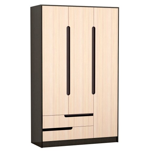 Гавана Шкаф 3-ств. (Дуб молочный)