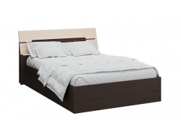 Кровать с ортопедическим основанием Гавана 160х200, дуб молочный