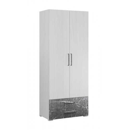 Шкаф двухдверный Теана (ясень анкор светлый) Шкаф двухдверный Теана (ясень анкор светлый)