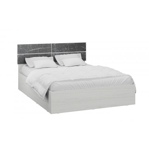 Кровать с настилом ДСП Теана 160х200, ясень анкор светлый Кровать с настилом ДСП Теана 160х200, ясень анкор светлый