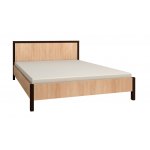 Кровать с ортопедическим основанием (дерево) Bauhaus 4 120х200, дуб сонома