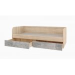 Кровать с ящиками Колибри 80х186, ателье