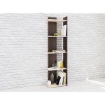 Стеллаж Ромео-7, венге/дуб молочный