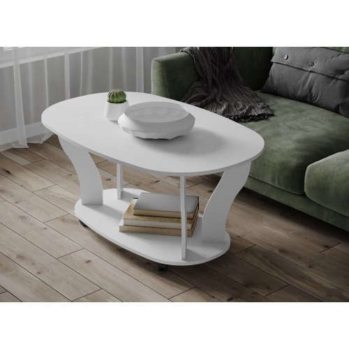 Столик журнальный Консул-3, белый Столик журнальный Консул-3, белый
