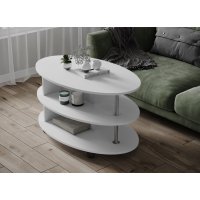 Столик журнальный Консул-4, белый Столик журнальный Консул-4, белый