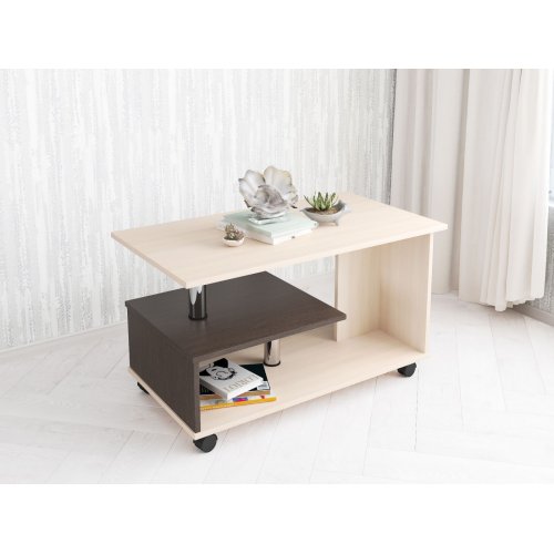 Столик журнальный Консул-5, дуб молочный Столик журнальный Консул-5, дуб молочный